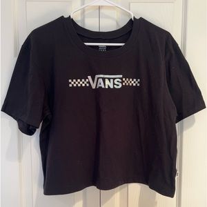 Vans Black Crop Top